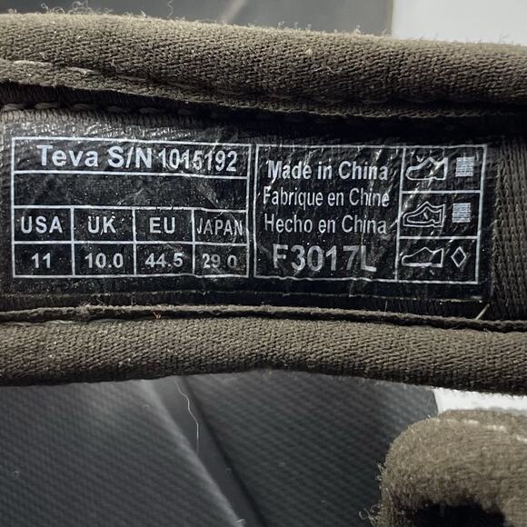 Teva Universal Original Premier Sandals Mens Size 11 Green Aztec Active Hiking - Picture 8 of 9